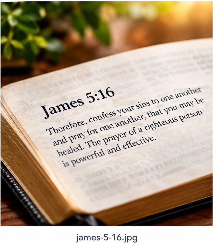 Open Bible in warm sunlight